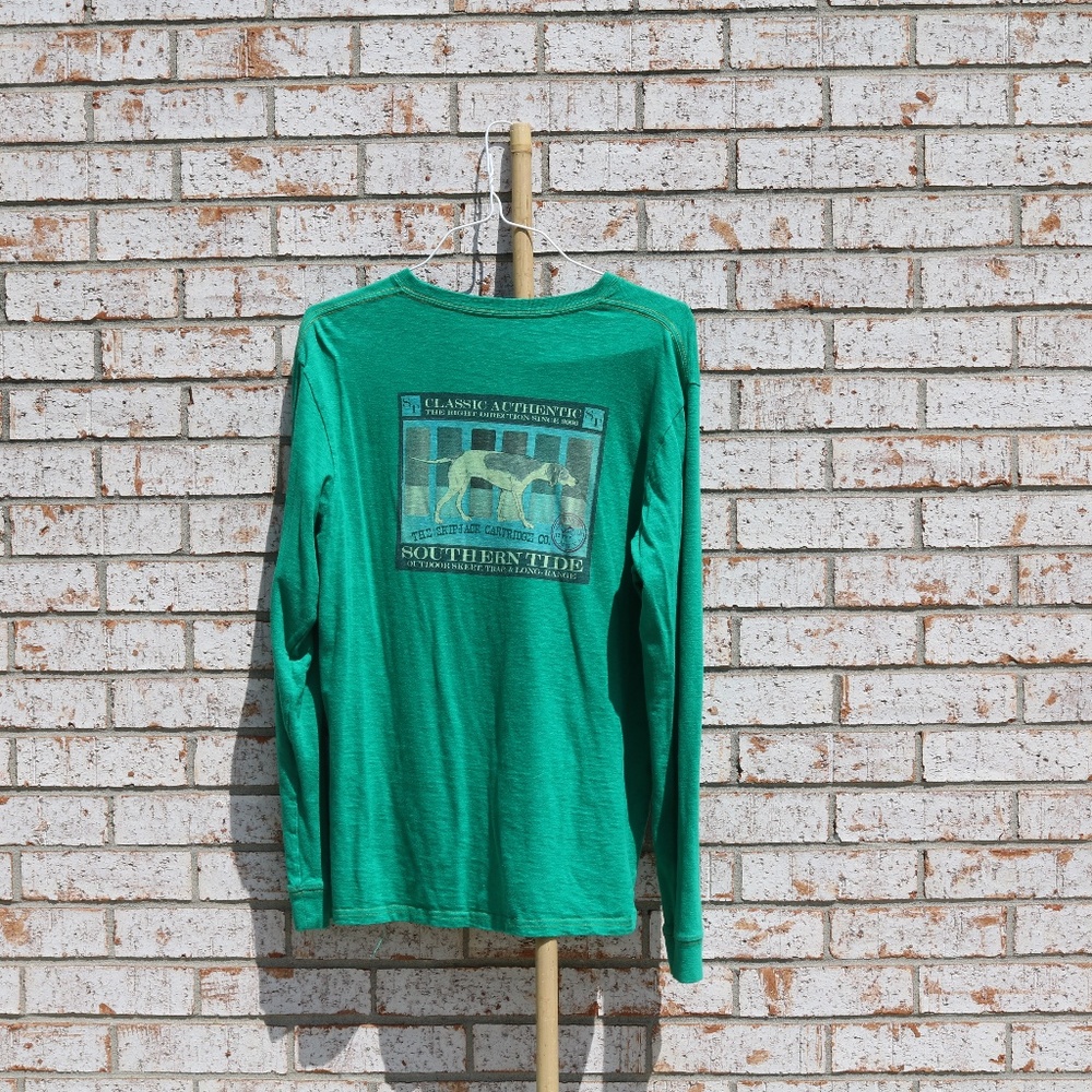 Southern Tide Old School Long Sleeve Shirt